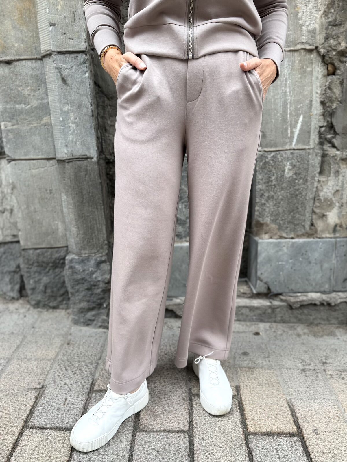 IW Gincette cropped housut; cinder