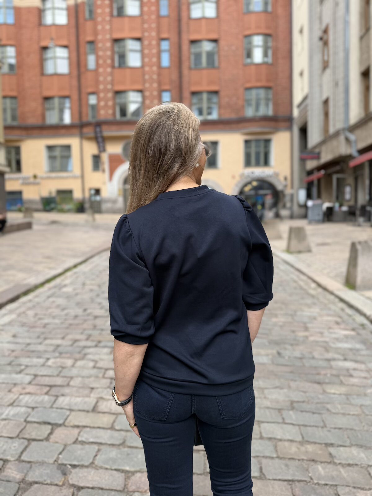 CU Lida Chabrina paita; tummansininen - Image 4