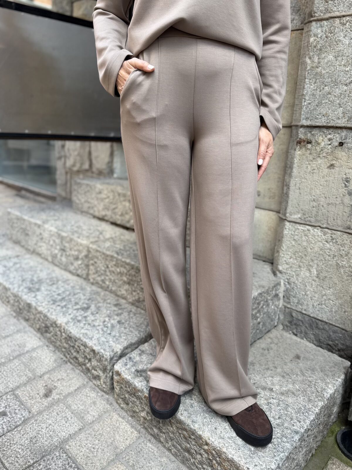 SL Marigold housut; taupe - Image 2
