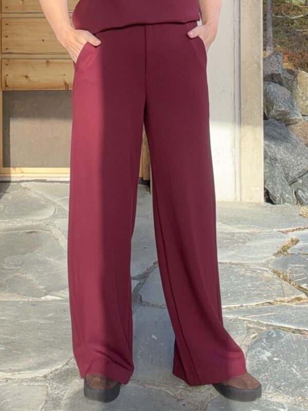 IW Gincette housut; burgundy
