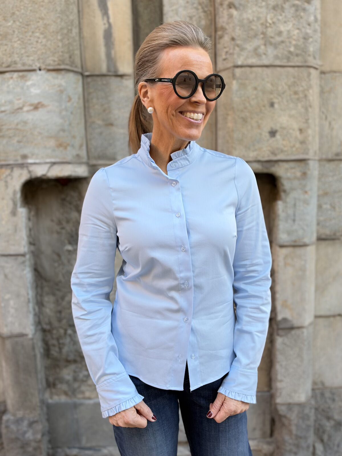 Cally frillapaita; vaaleansininen - Image 3